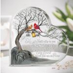 Heart-Shaped Acrylic Plaque YC