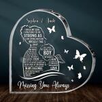 Heart-Shaped Acrylic Plaque YC