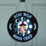 Circle Door Sign
