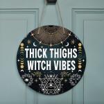 Circle Door Sign