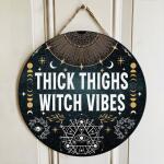 Circle Door Sign
