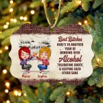 Rectangle Wooden Ornament B
