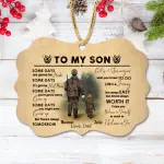 Rectangle Wooden Ornament B