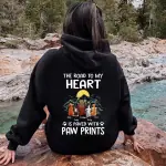 Pullover Hoodie Back