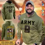  Men's Hoodie With Double-sides Print Hood