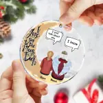 Circle Acrylic Ornament