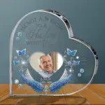 Heart-Shaped Acrylic Plaque YC