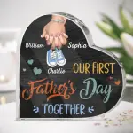 Heart-Shaped Acrylic Plaque YC