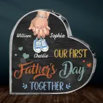 Heart-Shaped Acrylic Plaque YC