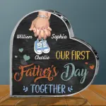Heart-Shaped Acrylic Plaque YC