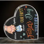 Heart-Shaped Acrylic Plaque YC