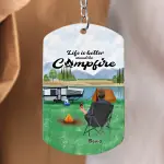 ALUMINUM KEYCHAIN
