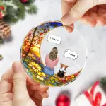 Circle Acrylic Ornament