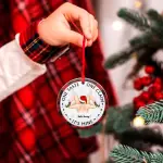 Circle Wooden Ornament 3