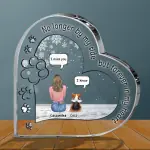Heart-Shaped Acrylic Plaque YC