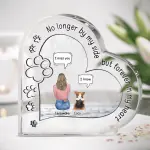Heart-Shaped Acrylic Plaque YC
