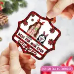 Caro 2 Layered Wooden Ornament - Edit Photo