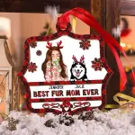 Caro 2 Layered Wooden Ornament - Edit Photo