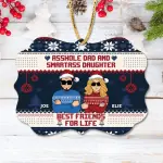 Rectangle Wooden Ornament B