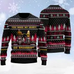 All-Over Print Sweater