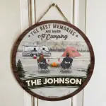 Circle Door Sign