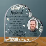 Heart-Shaped Acrylic Plaque YC