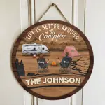 Circle Door Sign