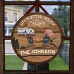 Circle Door Sign