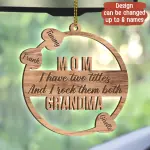 Grandma Wooden Ornament Edit