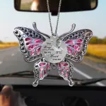 Butterfly Aluminum Ornament 21/2 