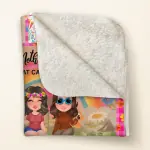 Single Layer Fleece Blanket