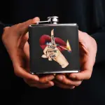 Leather Flask 2 Sides