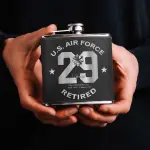 Leather Flask 2 Sides