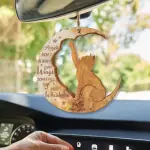  Cat Wooden Ornament 10/6 TMTIDEA (Edit name)