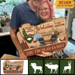 Custom Shape Wooden Sign