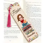 Book Wooden Bookmark