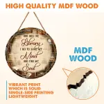 Custom Shape Wooden Sign