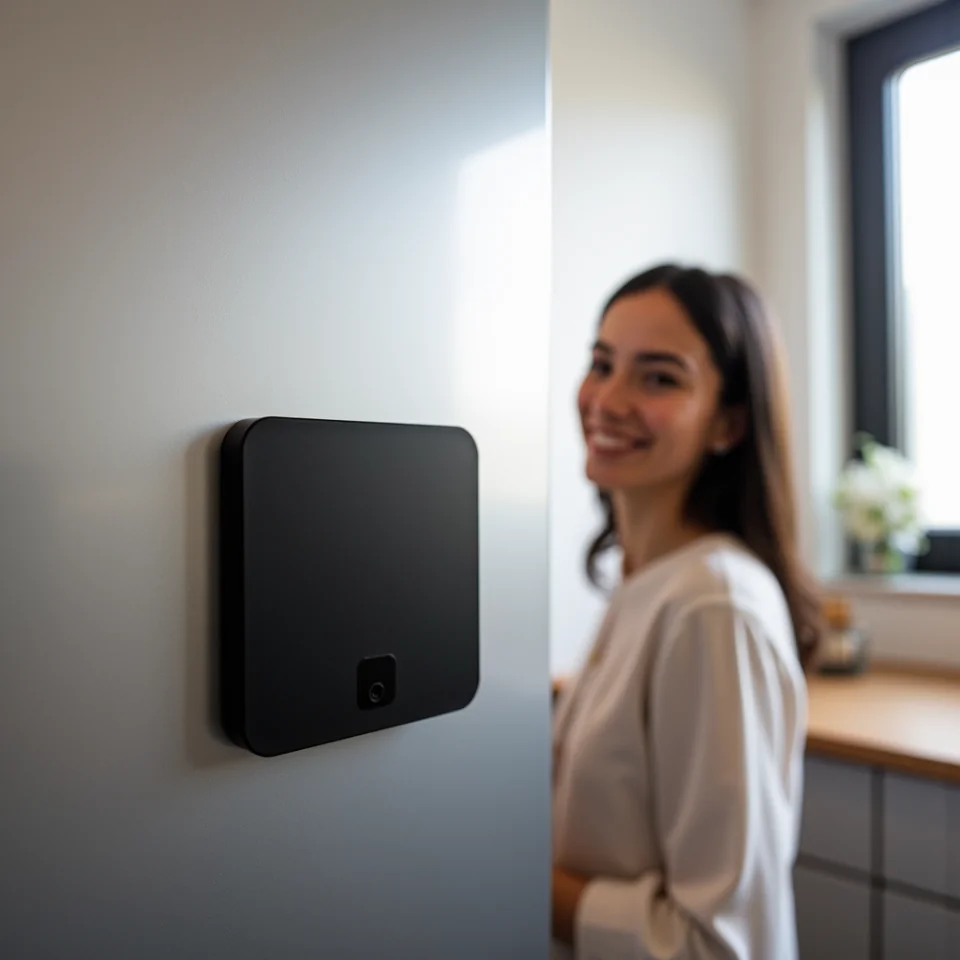 create_a_photorealistic_image_of_a_happy_young_woman_standing_close_to_a_refrigerator_viewed_from_b_iy1yy1jw13gsei5qmpb0_3