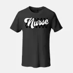 Checkered Nurse T-Shirt