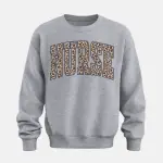 Leopard Nurse Sweatshirt