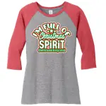 Women’s Perfect Tri  3/4-Sleeve Raglan