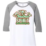 Women’s Perfect Tri  3/4-Sleeve Raglan