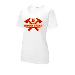 Ladies PosiCharge Tri-Blend Wicking Scoop Neck Raglan Tee