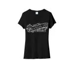 Ladies Tri-Blend V-Neck Tee