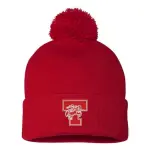 Sportsman - 12" Pom-Pom Cuffed Beanie
