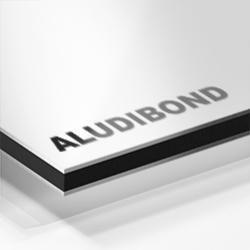 AluDibond 50x70cm 3mm mit Hochglanz-Laminat